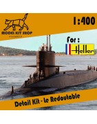 1:400 Serie - Heller El formidable - Kit de detalle