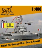 1:400 Serie - Heller La Jeanne d'Arc - Kit de détails 1
