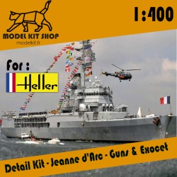 1:400 Serie - Heller La Jeanne d'Arc - Kit de détaillages 1