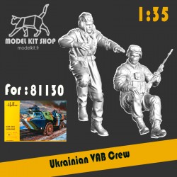 1:35 – Besatzung der VAB Ukraine (für Heller 81130)