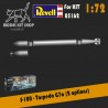 1:72 - Schnellboot S-100 Torpille G7a (x1 - 2 Options)