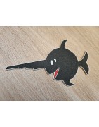 23cm x 13 cm - 9. Unterseebootsflotille Emblem "Das Boot - U96"