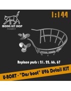 1:144 - U-BOAT detallando KIT U96 "Das Boot" para Revell (05675)
