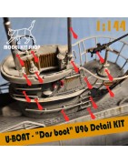 1:144 - U-BOAT detallando KIT U96 "Das Boot" para Revell (05675)