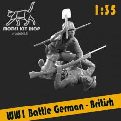 1:35 - WW1 Bataille Allemand-Anglais