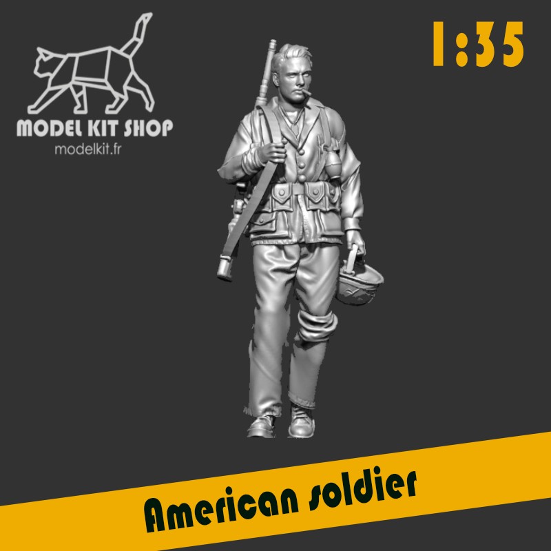 1:35 - WW2 American Soldier