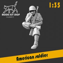 1:35 - WW2 American soldier