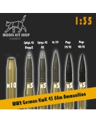 1:35 - KwK 43 88mm Shells