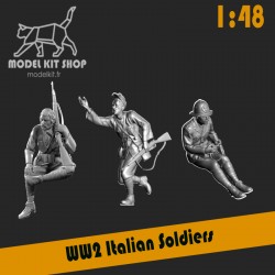 1:48 - WW2 Italian  soldiers