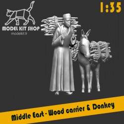 1:35 - Middle East - Wood and Donkey transporter