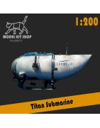 Sous-Marin Titan - Exploration du Titanic - 1:200