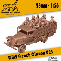 28mm / 1:56 - WW2 -  Citroën U23