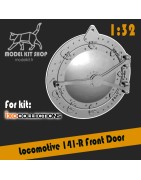 1:32 - locomotora 141-R - Puertas delanteras