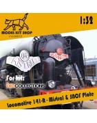 1:32 - Locomotive 141-R - Mistral ' SNCF Placa