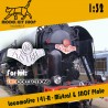 1:32 - Locomotive 141-R - Mistral & SNCF Plate
