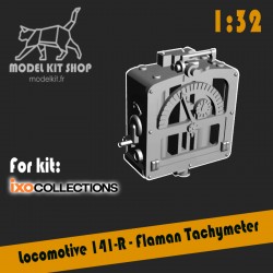 1:32 - locomotora 141-R - Flaman Tachymetre