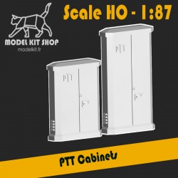 HO (1:87) - PTT cabinets (x2)