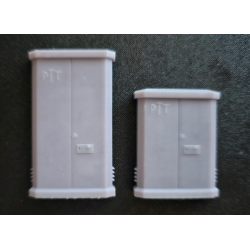 HO (1:87) - PTT cabinets (x2)