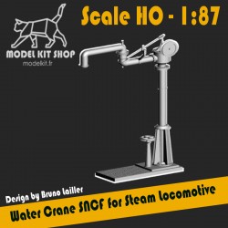 HO (1:87) - SNCF WATER CRANE FOR STEAM LOCOMOTIVE