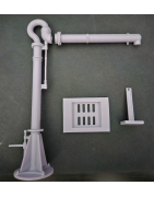 1:32 - SNCF Water crane for steam locomotive type "Midi"