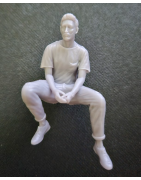 1:24 - Man sitting in a car