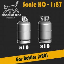 HO (1:87) - Gas bottles (2...