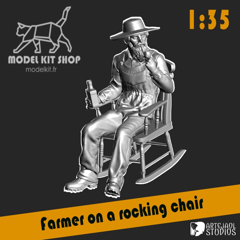 1:35 - Fermier sur un rocking chair