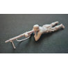 1:35 - WW2 German Soldado tiro con MG42