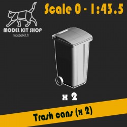 0 (1:43,5) - Trash cans (x 2)