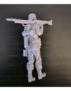 1:35 - WW2 soldado alemán con MG42