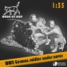 copy of 1:35 - WW2 Soldier Allemand riding with an MG42