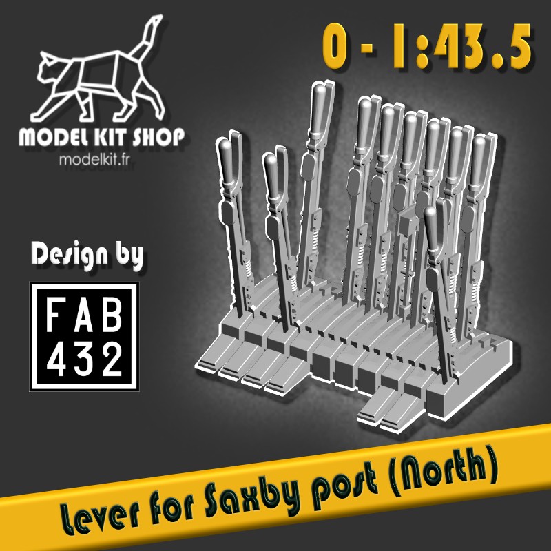 0 (1:43,5) - Levier pour poste Saxby (Nord)