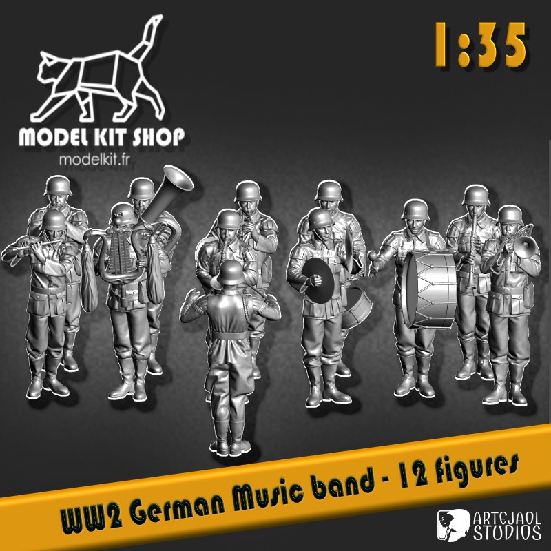 1:35 - WW2 soldados alemanes - Grupo musical