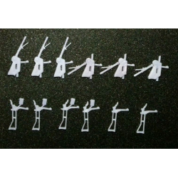 0 (1:43.5) - 12 palancas Saxby (modelo 1945) para cambiar la