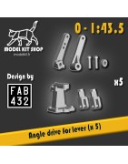 0 (1:43,5) - Renvoi d'angle pour levier