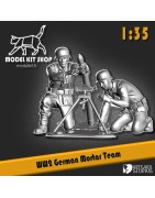 1:35 - WW2 soldados alemanes con mortero
