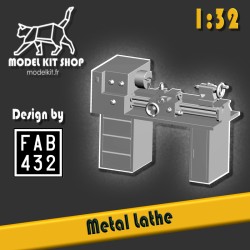 1:32 - Metal lathe