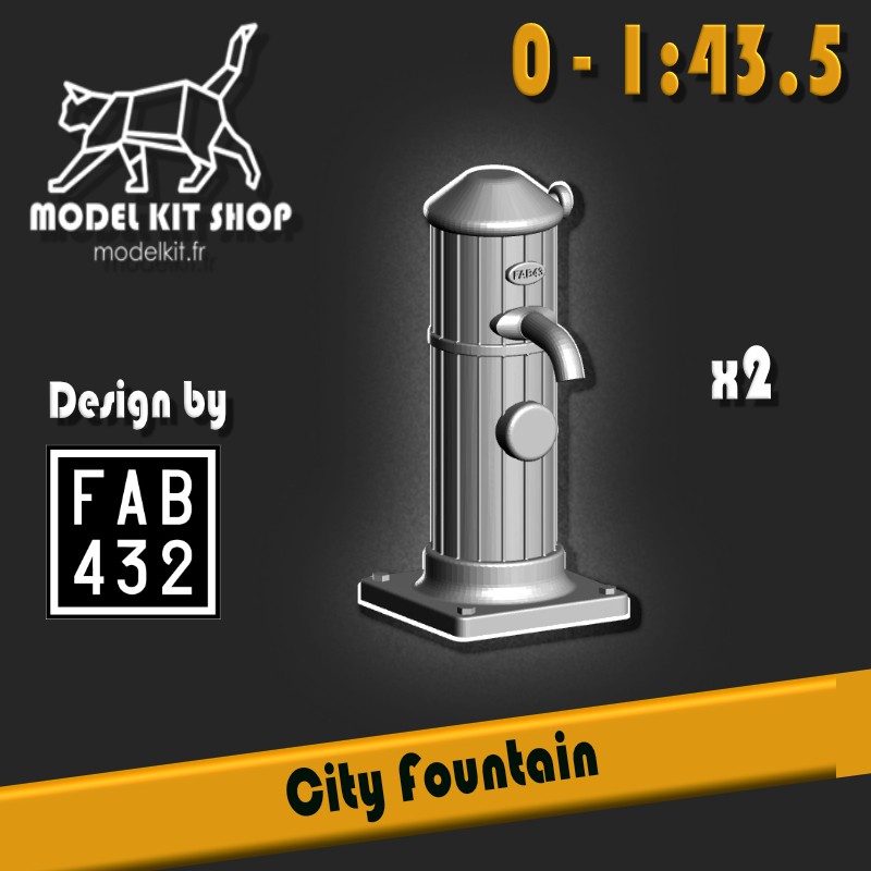 0 (1:43.5) - Fontaine de ville (x 2)