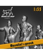 1:35 - Discurso de Mussolini a sus tropas durante la Segunda