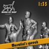 1:35 - Discurso de Mussolini a sus tropas durante la Segunda