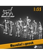 1:35 - Discurso de Mussolini a sus tropas durante la Segunda