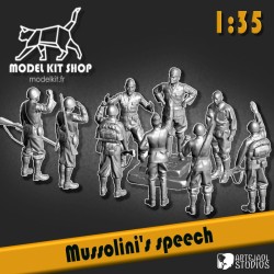 1:35 - Discorso di Mussolini della Seconda Guerra Mondiale alle