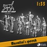 1:35 - Discurso de Mussolini a sus tropas durante la Segunda
