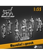 1:35 - Discurso de Mussolini a sus tropas durante la Segunda