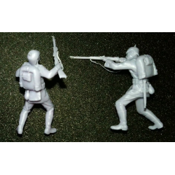 1:35 - WW1 German soldiers fighting