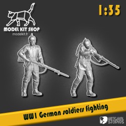 1:35 - WW1 German soldiers...