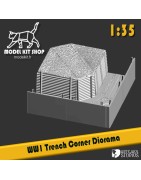 1:35 - WW1 Diorama Tranchy Corner