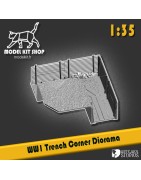 1:35 - WW1 Diorama Tranchy Corner