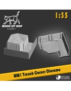 1:35 - WW1 Diorama Tranchy Corner