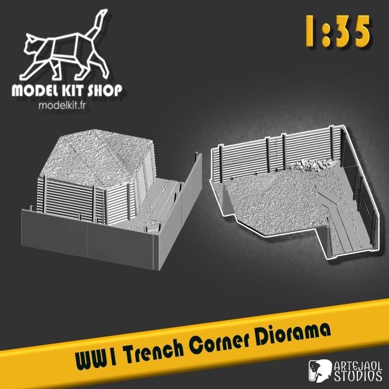 1:35 - WW1 Diorama Angolo di Tranchy